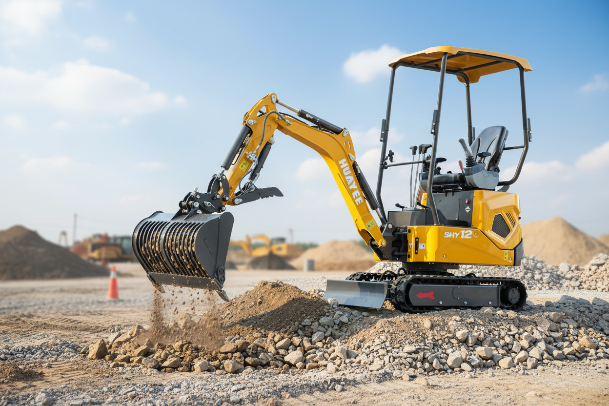 Rock Bucket Attachment